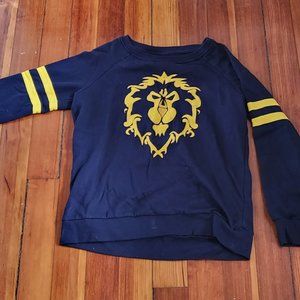 Her Universe World of Warcraft Alliance Varsity Sweater